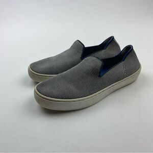 Rothy's Women's The Original Slip On Sneaker Size 6 Weave Blue White